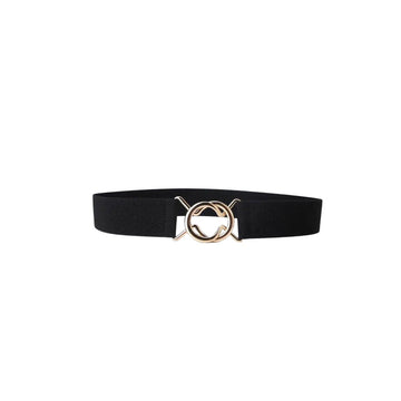 Interloop Leather Elastic Belt